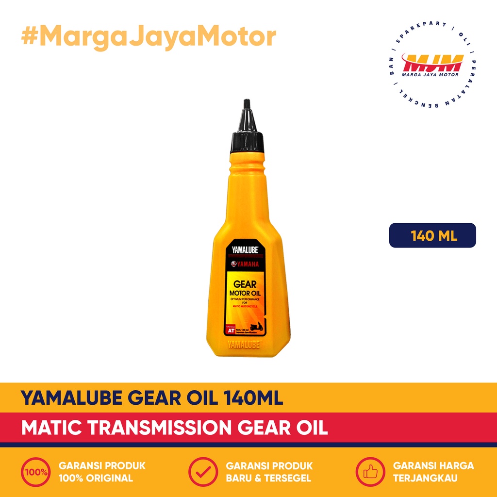 Yamalube Gear Oil 140ml Oli Transmisi Matic Yamaha 140ml ORIGINAL