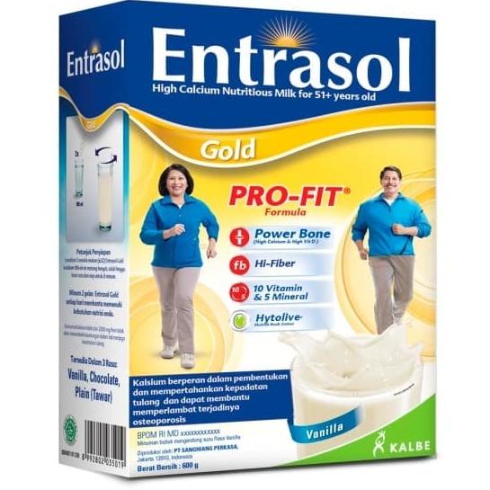 

[ COD ] Entrasol Gold Vanilla 2x300gr