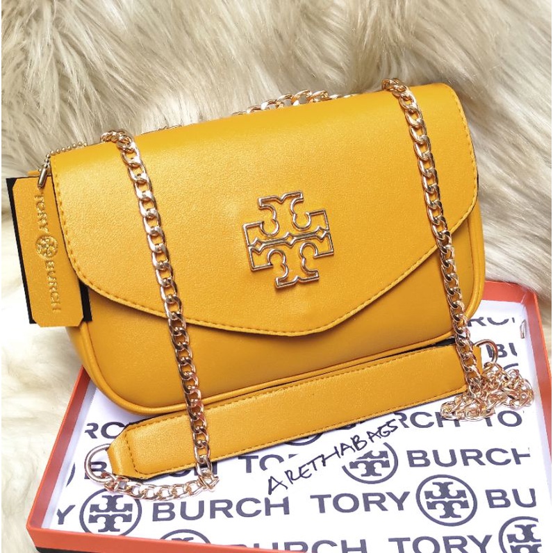 NEW// TAS WANITA T0RY BURCH KIRA LEATHER CROSSBODY 6 VARIANT UK 26x16