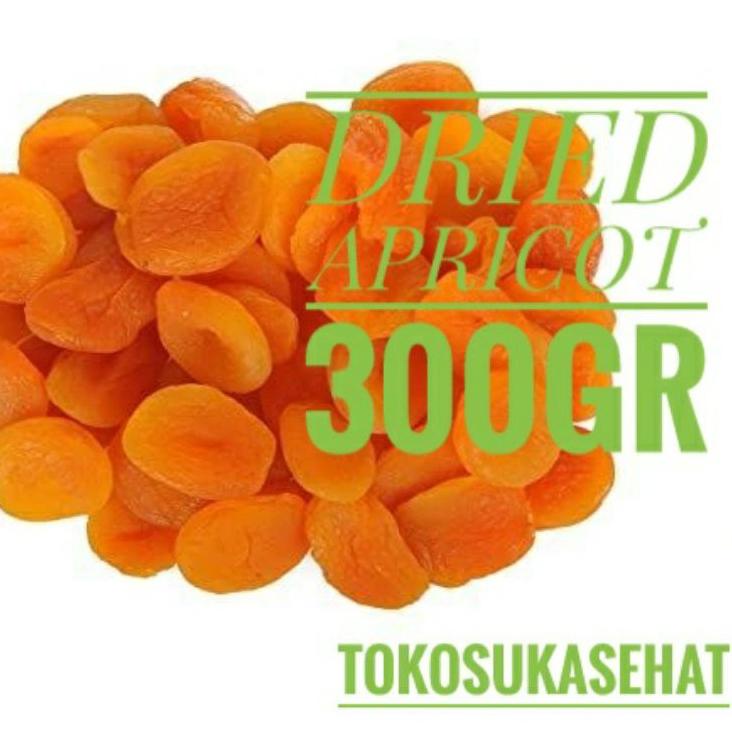 

CODEYy5Y9--Dried Apricot Organic ( Aprikot ) -300gr - Buah Kering - Cemilan Snack Dried Fruit Tokosukasehat