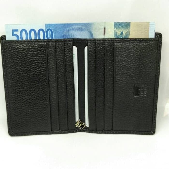 

Namecard Dompet Kartu/Card Holder Braun Buffel Kulit(Giorgio Agnelli,Albatros)