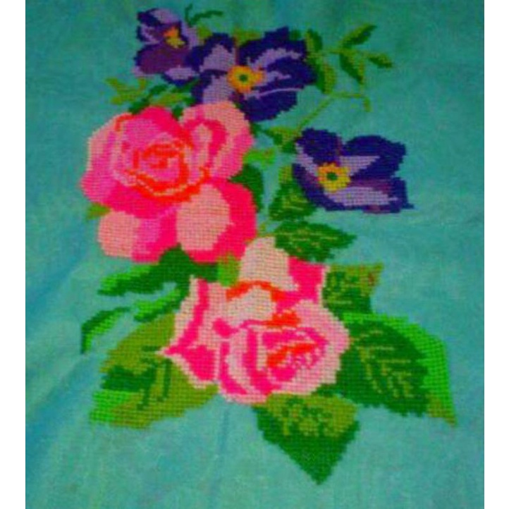 kristik jadi tema bunga