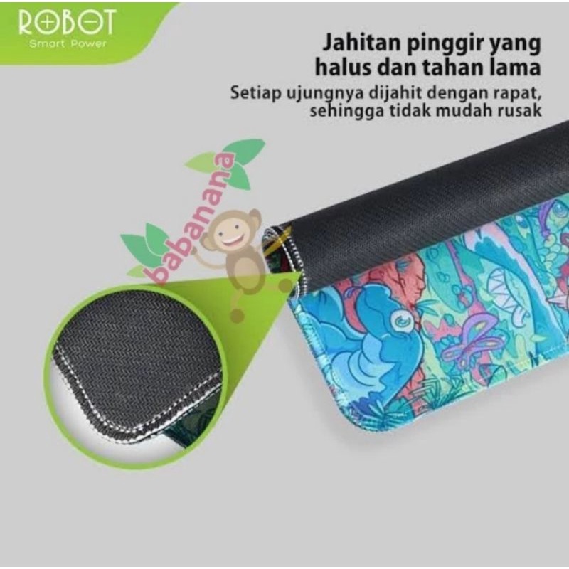 Mouse pad robot MP01 safari mousepad gaming alas kecil minimalis