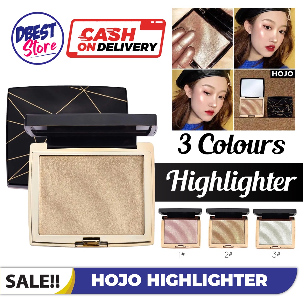 HOJO Highlighter Glitter Pallette Waterproof dan Tahan Lama