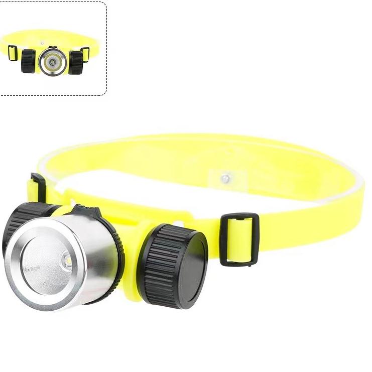 Harga Promo Senter Kepala Selam LED / Headlamp Diving Waterproof Super Terang 3 MODE