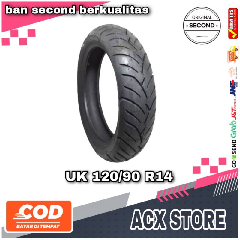 Ban motor ring 14 ukuran 120/90_14 - Ban motor copotan - Ban motor murah