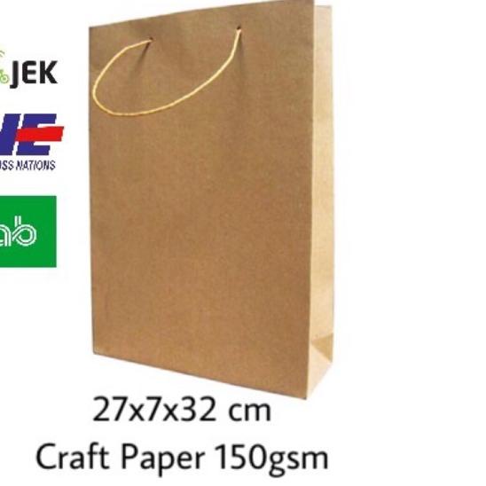 

SALE✅Paperbag Paper Bag M 27x7x32 Tas Kertas Shopping Bag Goodie Bag|RA1