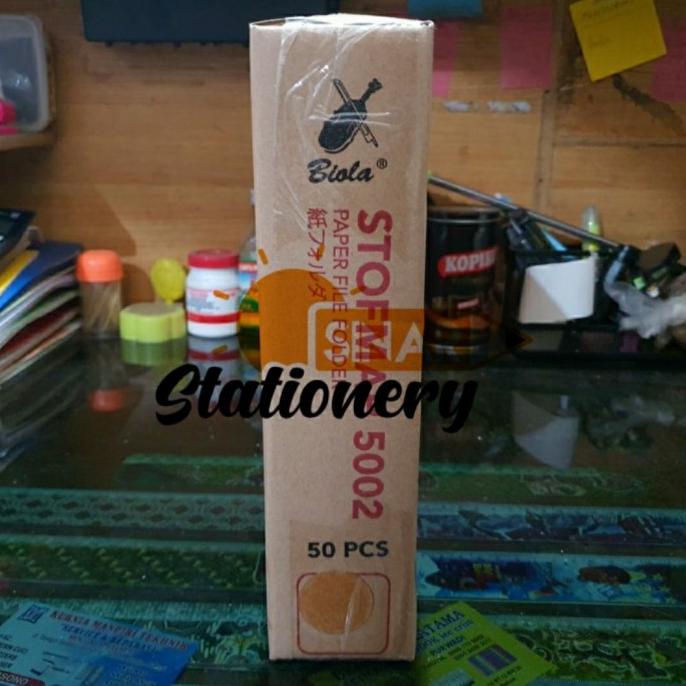 Map Biola 5002 Coklat 1Pak Isi 50Pc