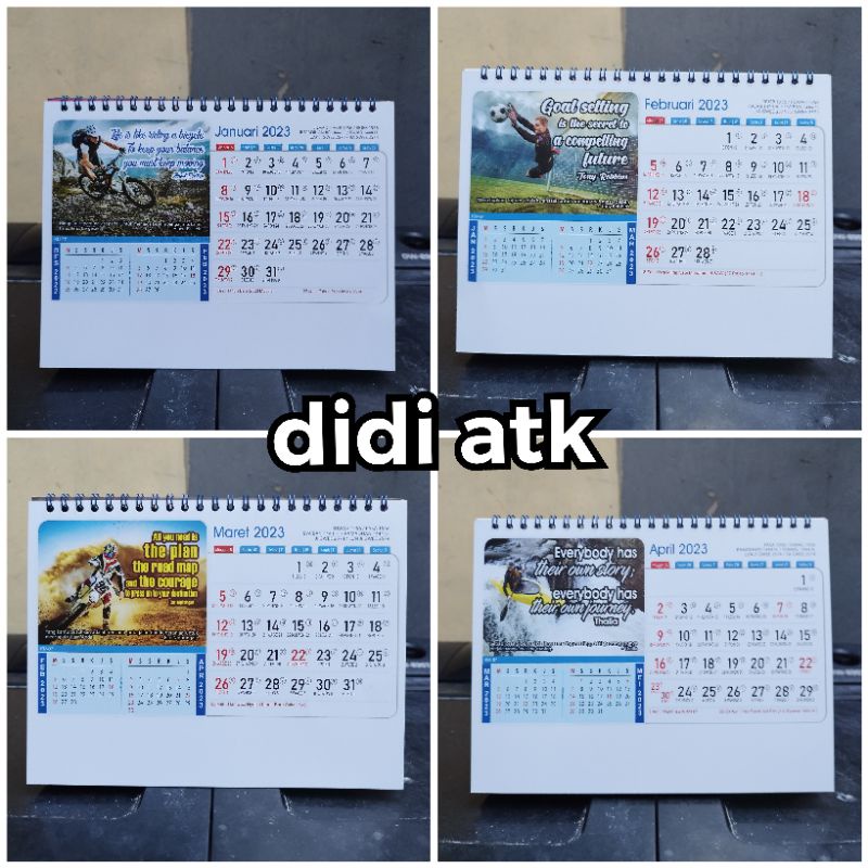 

Kalender Meja 2023 KM-07 Tema Kata-Kata Bijak