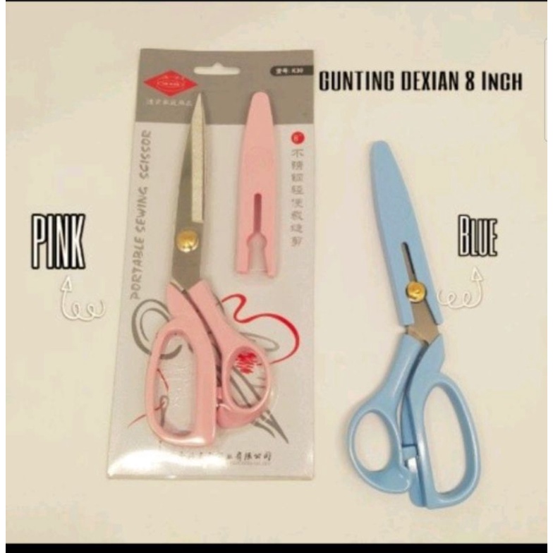 

Gunting Sarung Serbaguna K30 / Gunting Kain dan Bahan 8 inch
