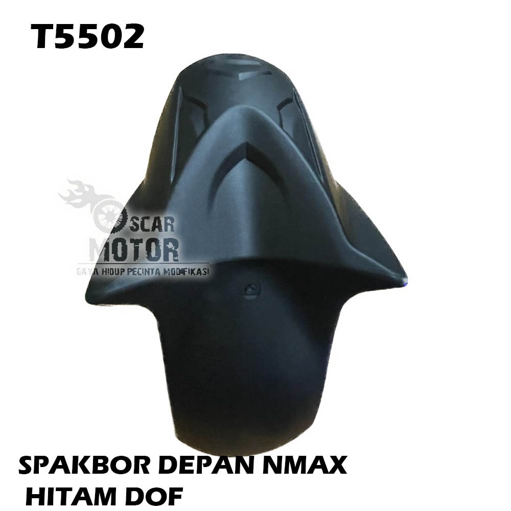 SPAKBOR DEPAN YAMAHA NMAX HITAM BLACK DOF MATH BLACK VARIASI COSTUM