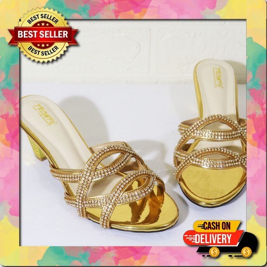 Sendal Haihil Sandal Haihils High Heels Pesta Wanita Import Terbaru Ke Trompa Zenia Heels | Sendal H