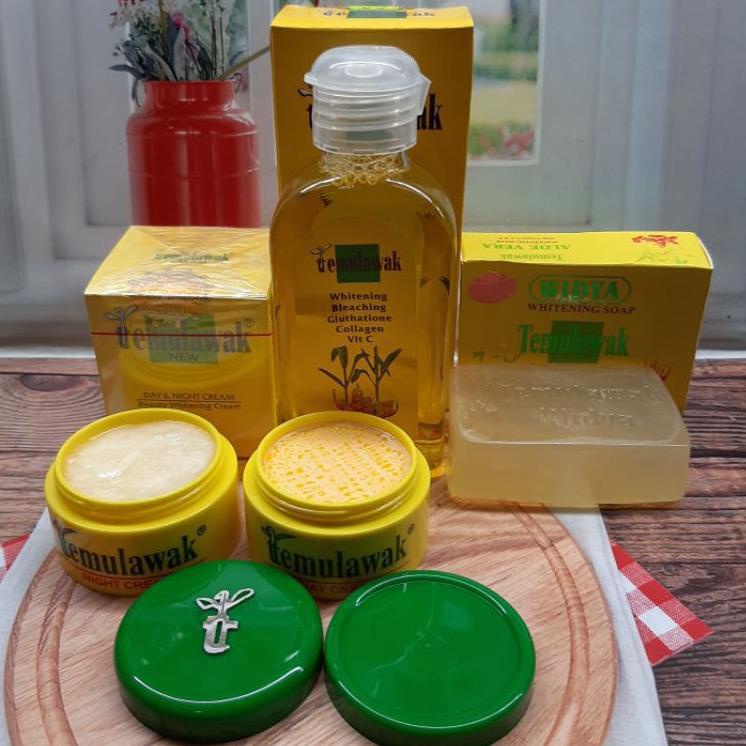 Barang keren--PAKET CREAM TEMULAWAK ORI 4IN1