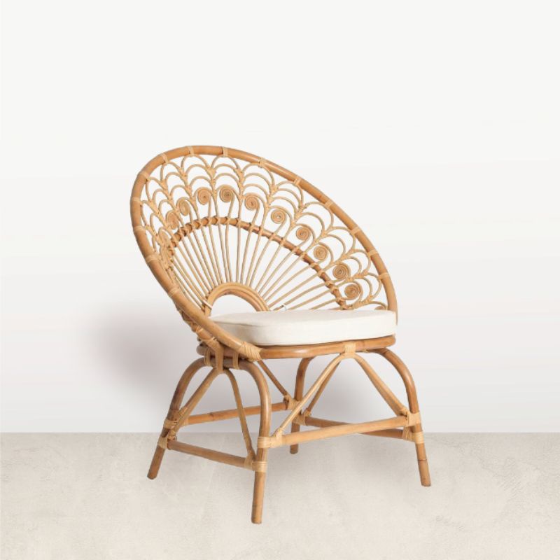 MERAK Chair / Kursi rotan estetik / kursi tamu rotan minimalis/ kursi tamu / kursi teras