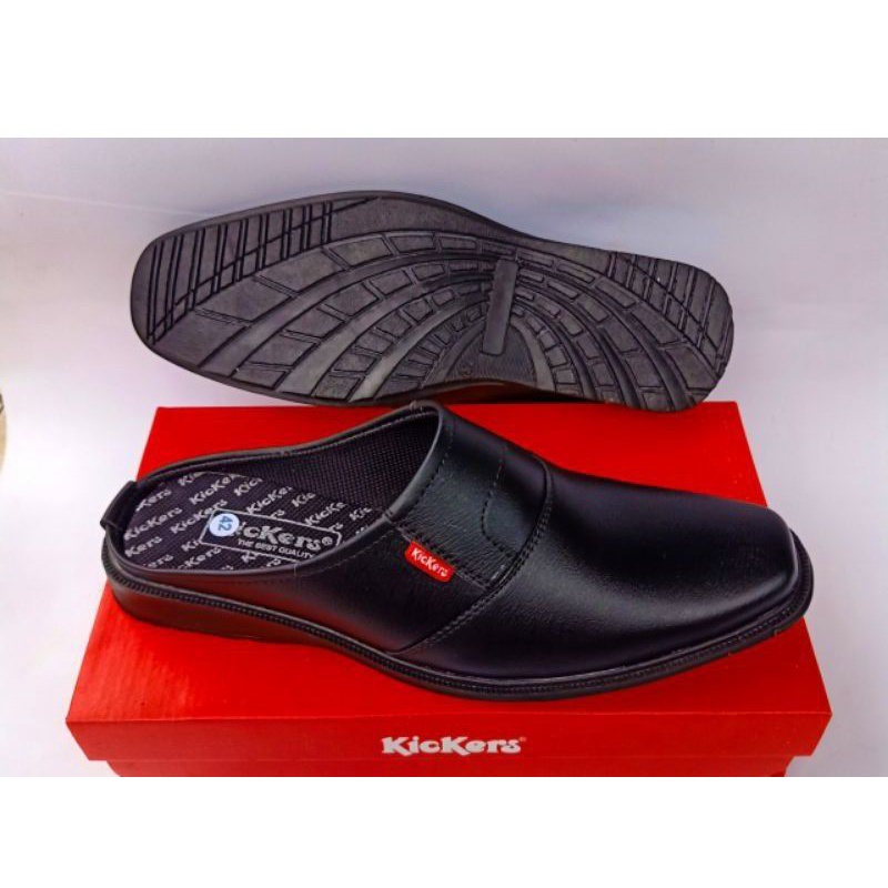 PROMO SEPATU TERLARIS TERMURAH Pantofel Slop Kulit Sepatu Slop Bustong Sepatu Pantofel Kantor COD