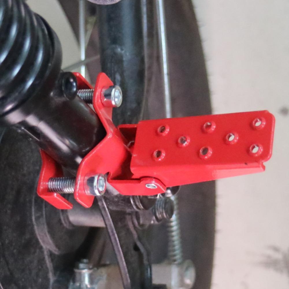 Preva 1pasang Pedal Motor Pasak Rest Penumpang Universal Non-Slip