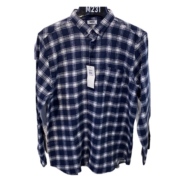 RMY/Kemeja pria/M231/sp/Kemeja kotak kotak/kemeja lengan panjang