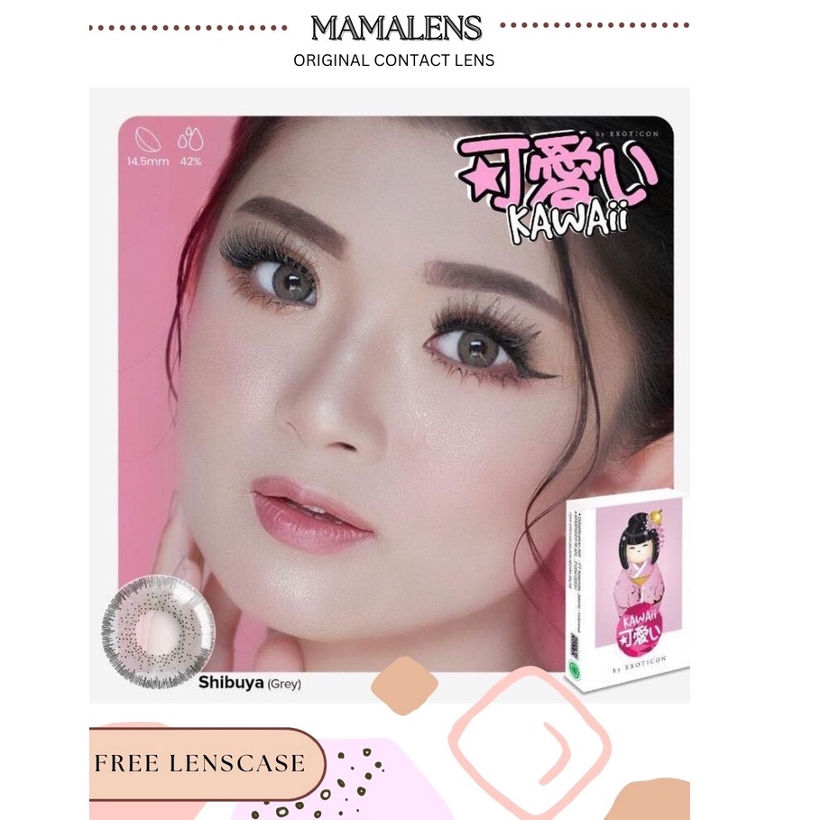 SOFTLENS X2 KAWAI MINUS -3.25 S/D -6.00 | FREE LENSCASE - MAMALENS