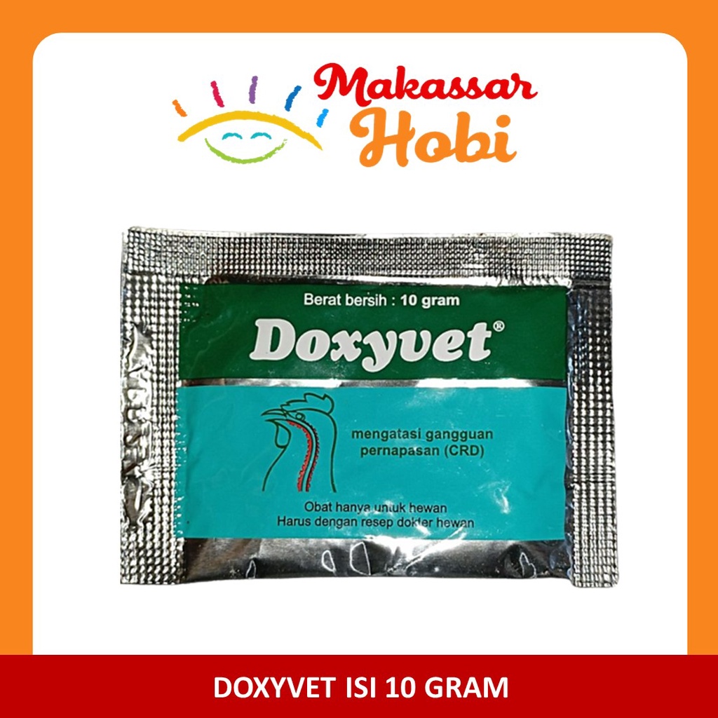 Medion Doxyvet 10g Obat Ayam Burung Snot Pilek Ngorok Radang Goham CRD