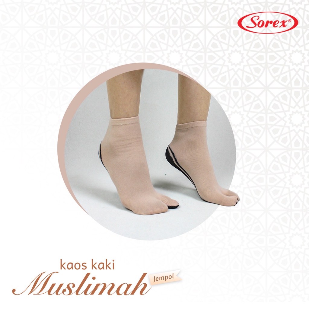 Sorex Kaos Kaki Wanita Muslimah Jempol K 5811