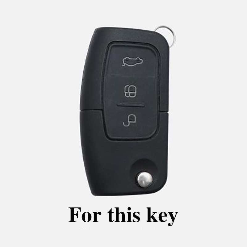 Casing Kunci Mobil Ford Focus Mk3 09 / 11 / 12 / 13 16 / 18 Bahan TPU