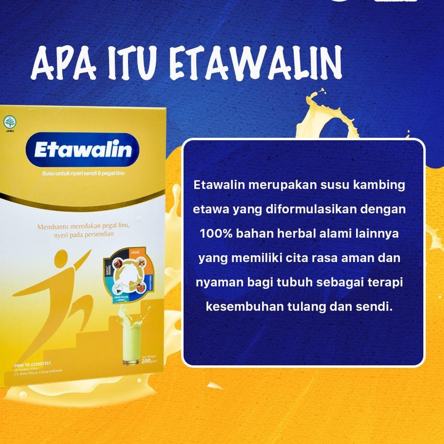 

10.10 FLASH SALE Susu Etawalin – Susu Kambing Etawa Tingkatkan Kepadatan & Kesehatan Tulang Sendi Bantu Atasi Asam Urat Rematik Reumatik Nyeri Sendi Cocok Untuk Lansia !