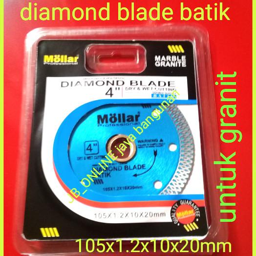 %%%%] mata gerinda granit diamond blade batik tipis dan tajam MOLLAR