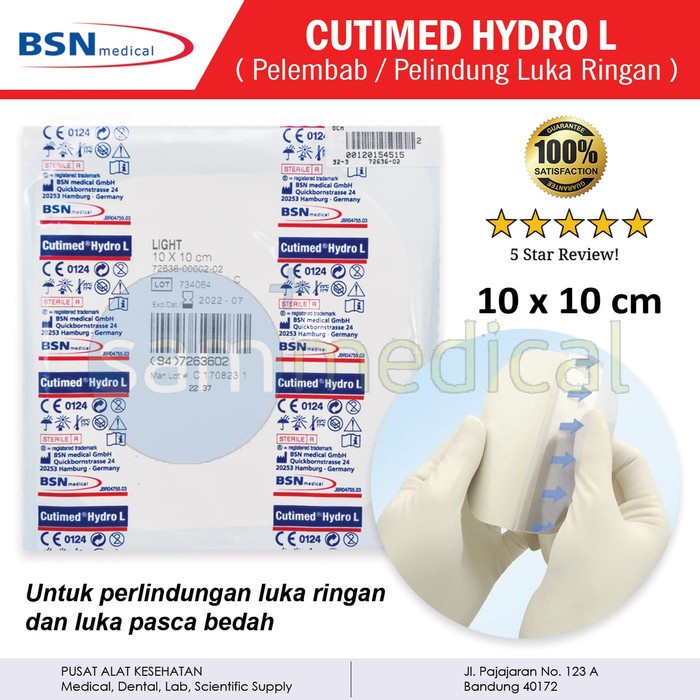 BSN Cutimed Hydro L 10 x 10 cm / Pcs