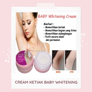BABY WHITENING Baby Cream Pemutih Shinkurim Pemutih Ketiak - Ketiak Putih Bersih dalam bpom