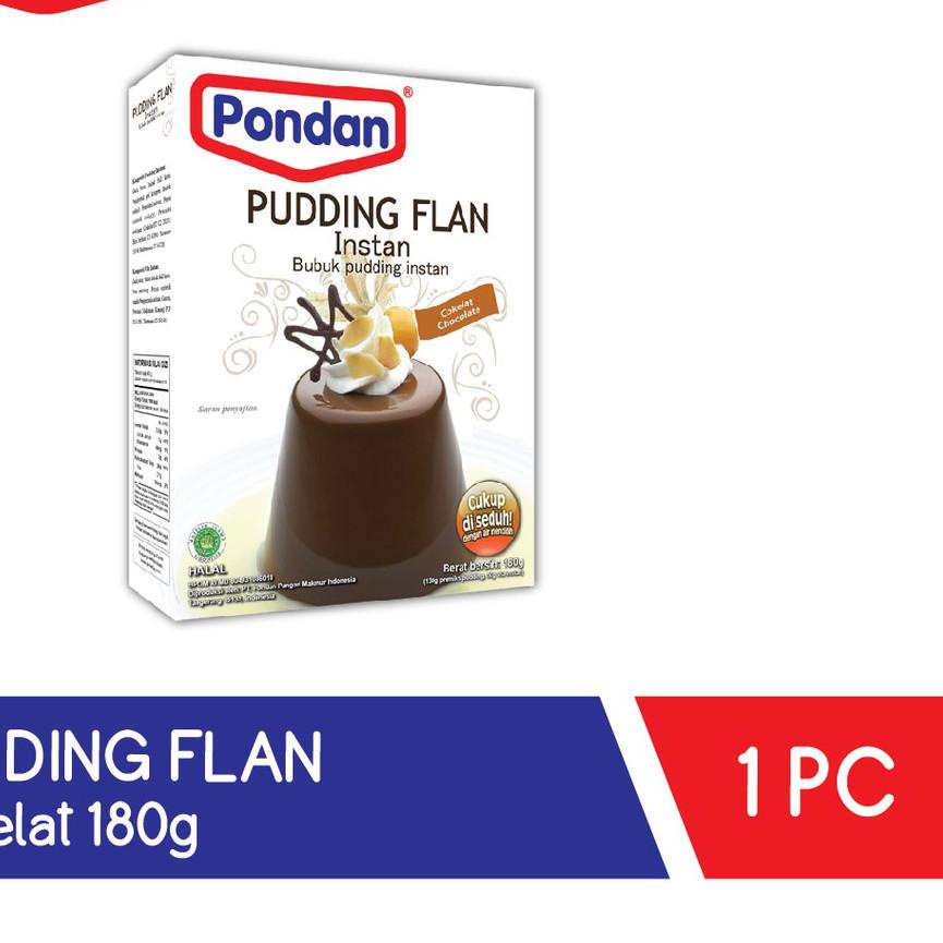 

Grosiran Murah Pondan Pudding Flan Cokelat 180g
