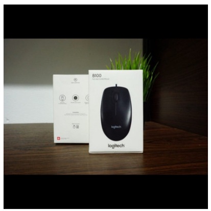 Lucu Logitech B100 / Mouse Logitech B100 Terlaris