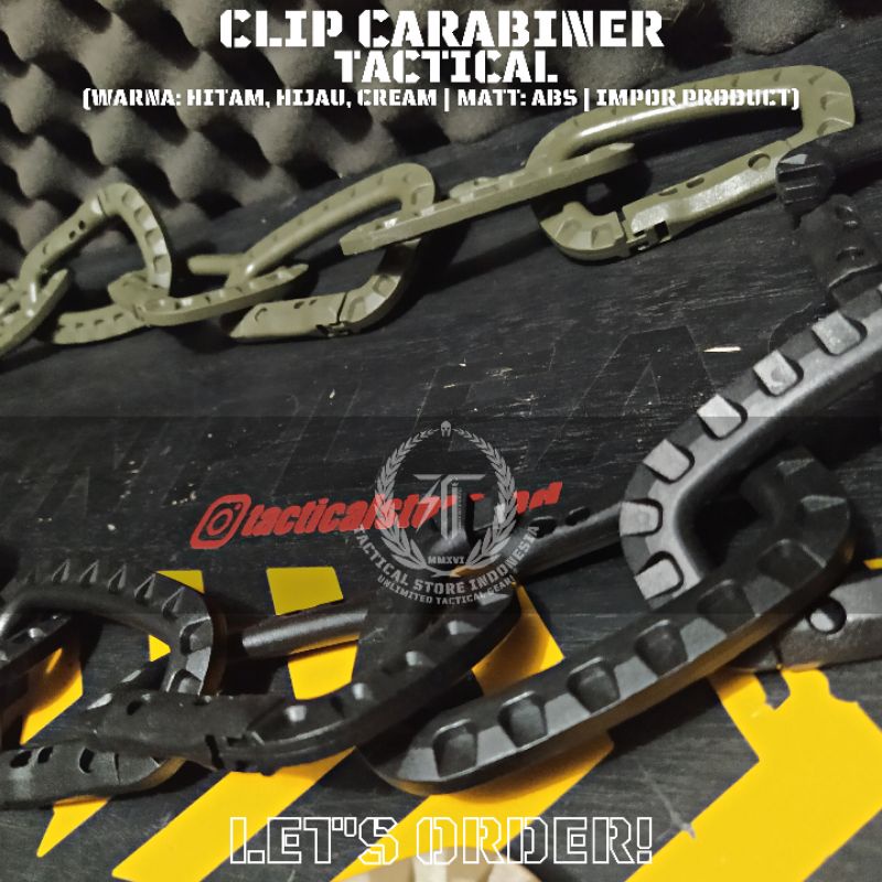 Carabiner Tactical D Ring - Karabiner Tactical