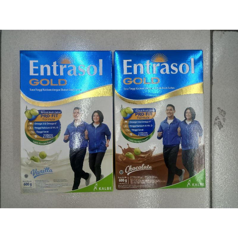 

Entrasol Gold Vanila - Coklat 580 gr