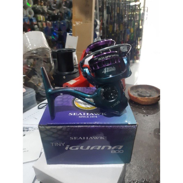 reel seahawk tiny iguana 800