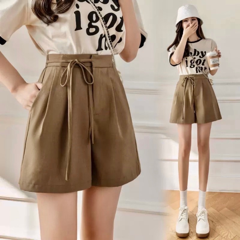 CELANA PENDEK IMPORT WANITA SHORT PANTS DAILY WEAR MX611