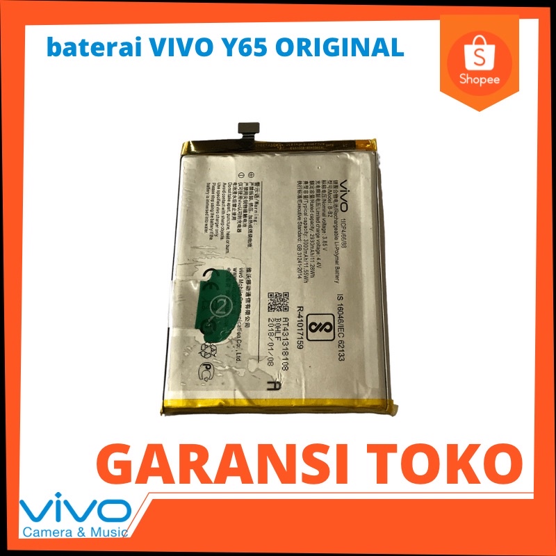 baterai VIVO Y65 ORIGINAL