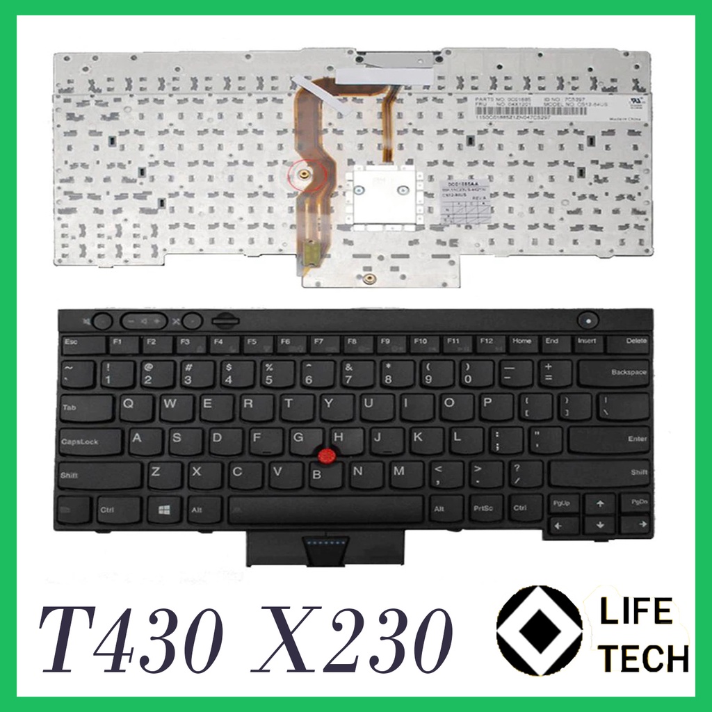 Keyboard Laptop IBM LENOVO ThinkPad T430 T430i T430s T530 T530i L430 L530 X230 X230i X230T W530 3CR01N