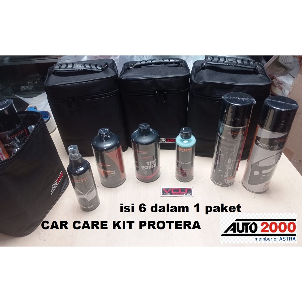 b1baylamon - car care kit protera auto2000 - paket perawatan mobil 6-in-1 anti karat & pembersih