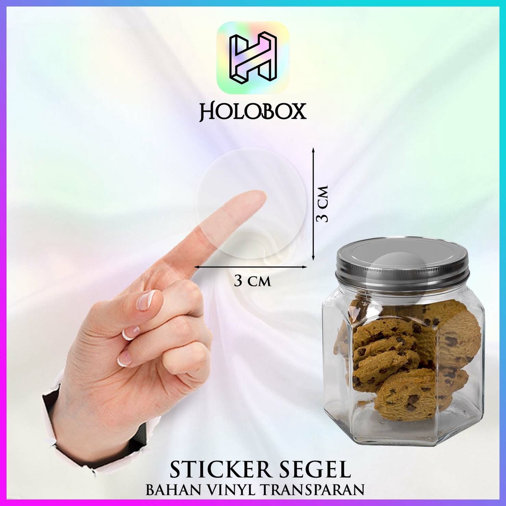 

Sticker Bulat|Sticker Vinyl|Sticker Bening|Sticker segel |3cm|S39