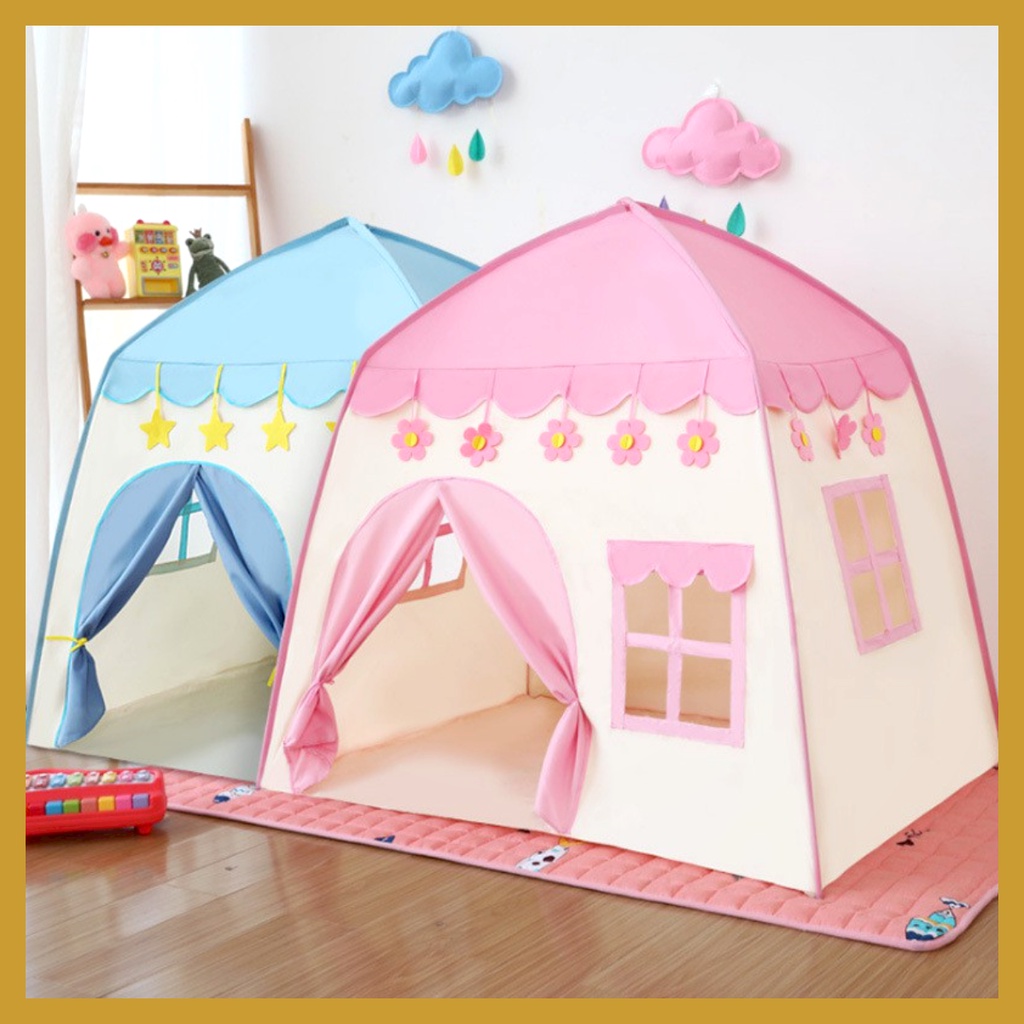 Tenda Anak Model Rumah  Tenda Bermain Princess Castle Tenda Anak Lucu Model Rumah Indoor Outdoor Portable