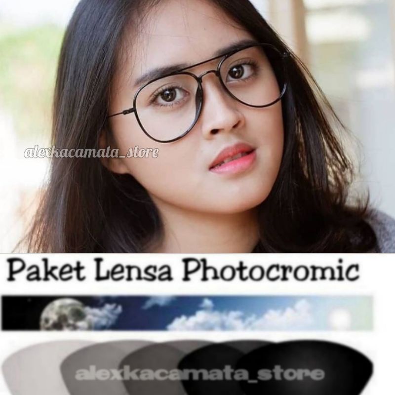 KACAMATA2191 | kacamata photocromic | kacamata wanita | kacamata fashion