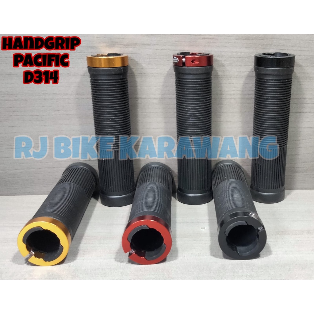 HAND GRIP SEPEDA PACIFIC BLACK SP-D313 dan SP-D314