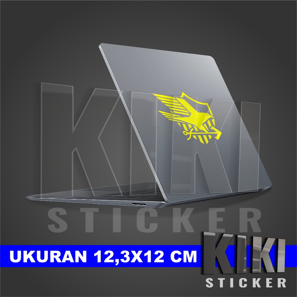 CUTTING STICKER KACA MOBIL BODY PINTU KAP VISOR MOTOR LAPTOP - STIKER AZUR LANE EAGLE UNION