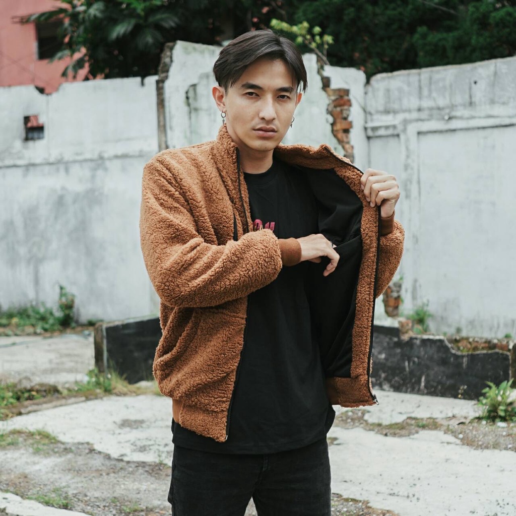 Grey - Jaket Sherpa Wolv Culture Original Wolv