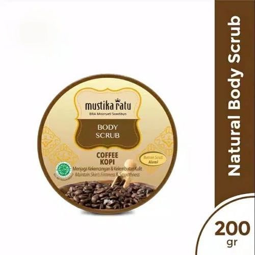 MUSTIKA RATU BODY SCRUB COFFE 200gr