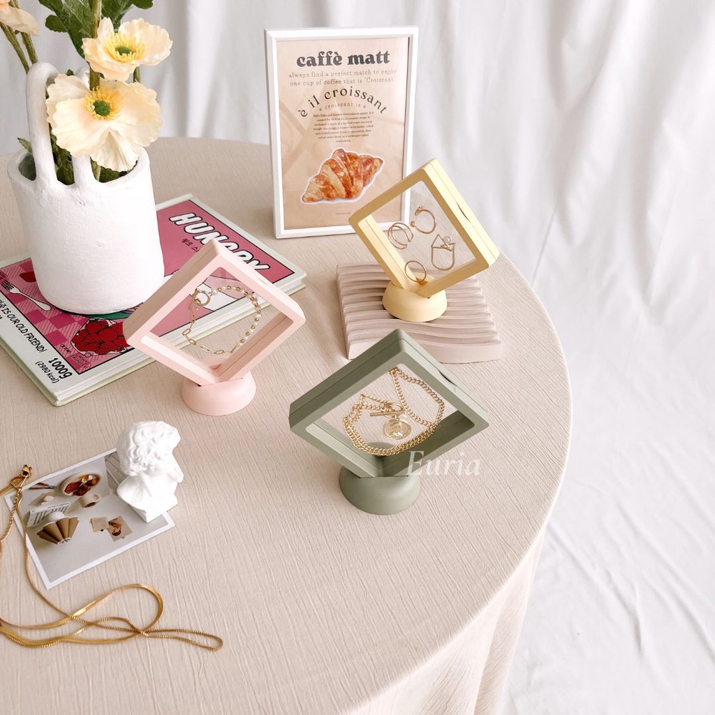 

BY EURIA - KOTAK FRAME PERHIASAN DISPLAY AKSESORIS “JEWELRY CASING”