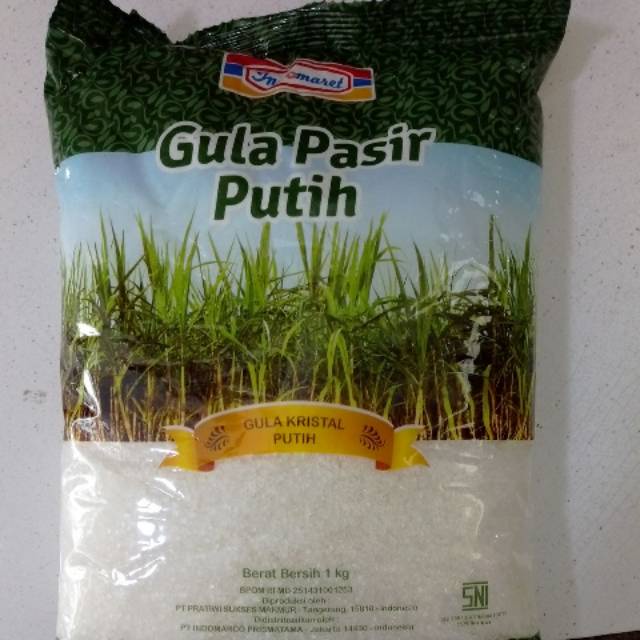 

Gula pasir putih indomart