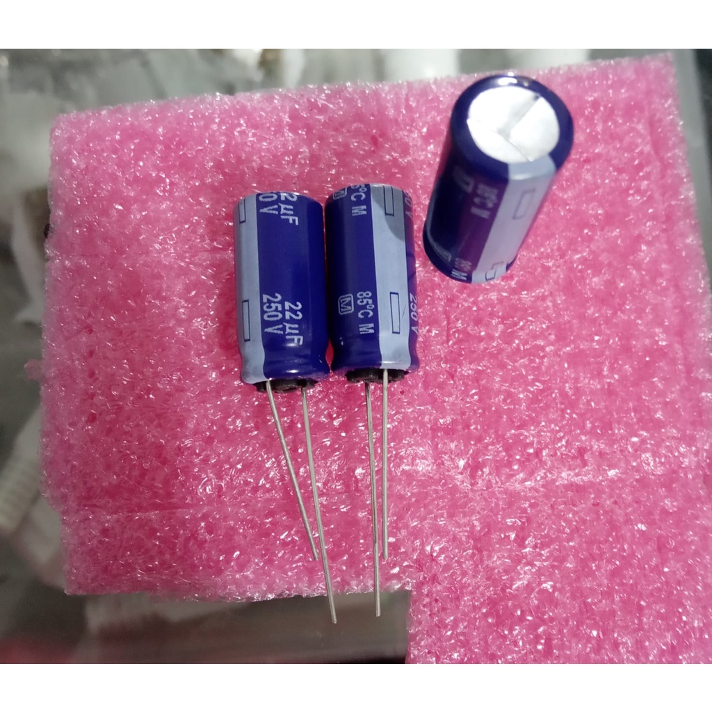 ELCO 22uf 250v PANASONIC 22 250 VOLT