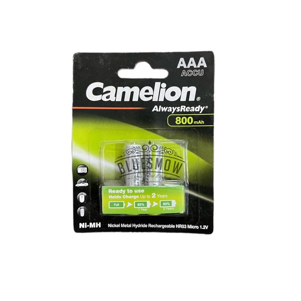 BATERAI BATRAI BATRE BATTERY CAMELION ALWAYS READY AAA / A3 RECHARGEABLE