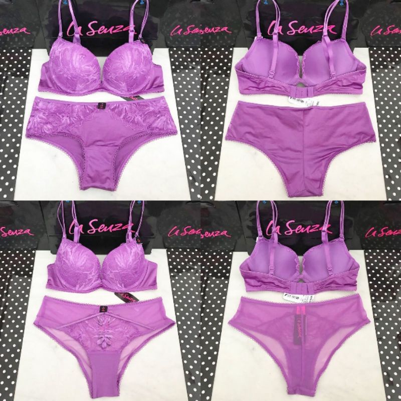 La Senza Beyond Sexy Bra Push Up Gel Level 3 Dewberry 34C 36B 36C 11199078